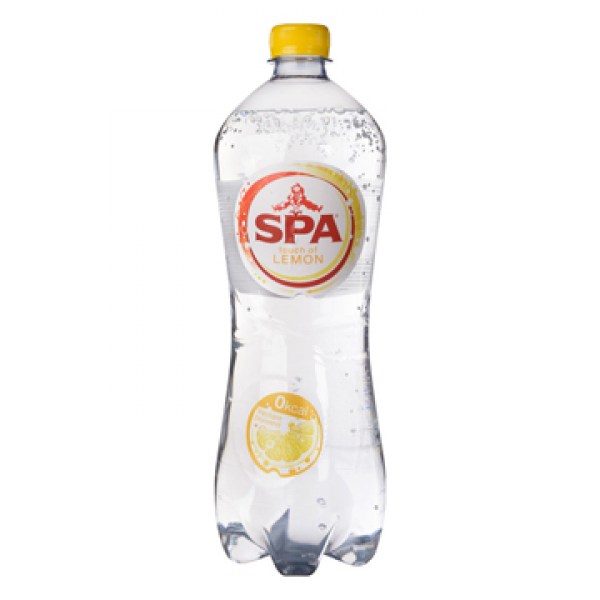 Spa Sparkling Mineral water lemon 1 ltr