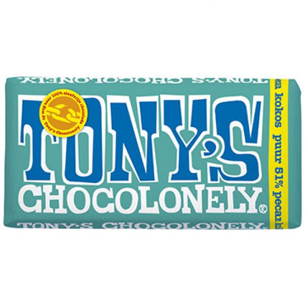 Tonys Chocolonely Pecan en kokos
