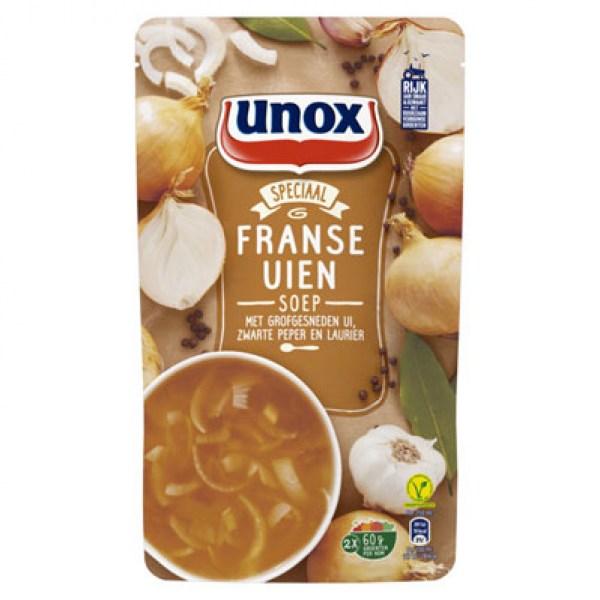 Unox Soep in zak Franse uiensoep 570ml
