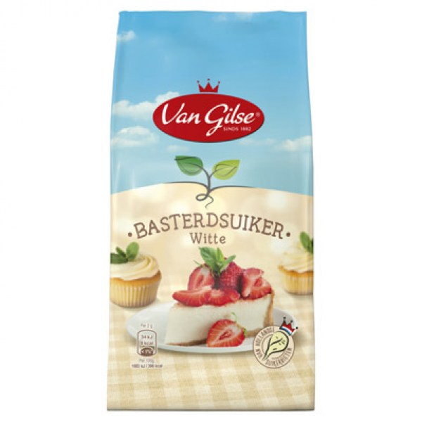 Van Gilse Witte basterdsuiker 600g