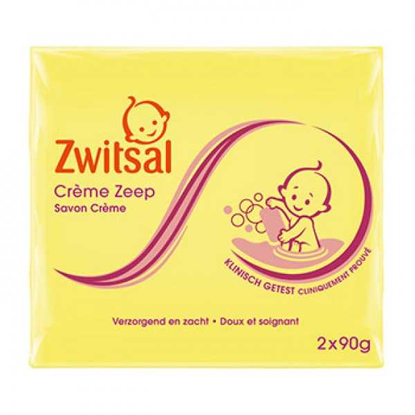 Zwitsal cream soap 2x90gr