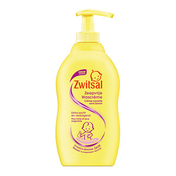 zwitsal was cream pump 400ml